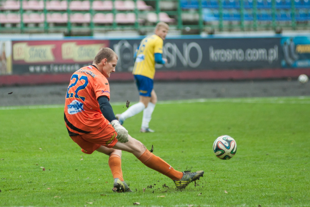 Karpaty Krosno 2:2 Avia Świdnik. Fot. Tomek Jerzak