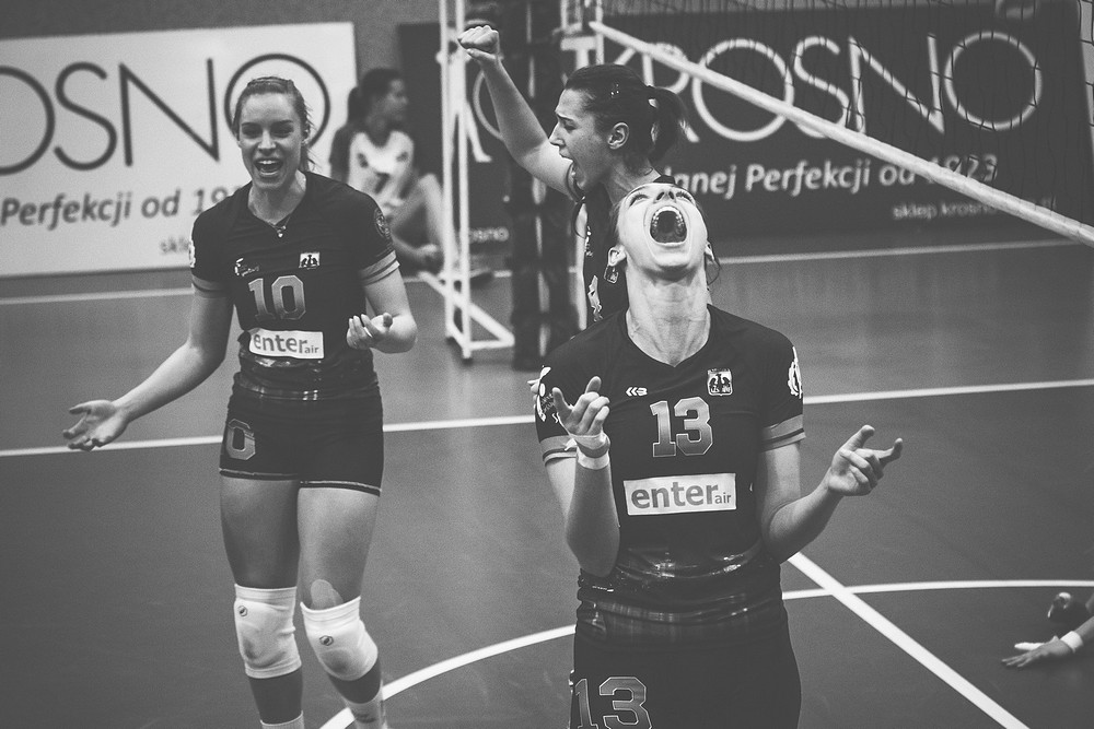 Karpaty Krosno - AZS AWF Warszawa. Fot. Karol Słomka