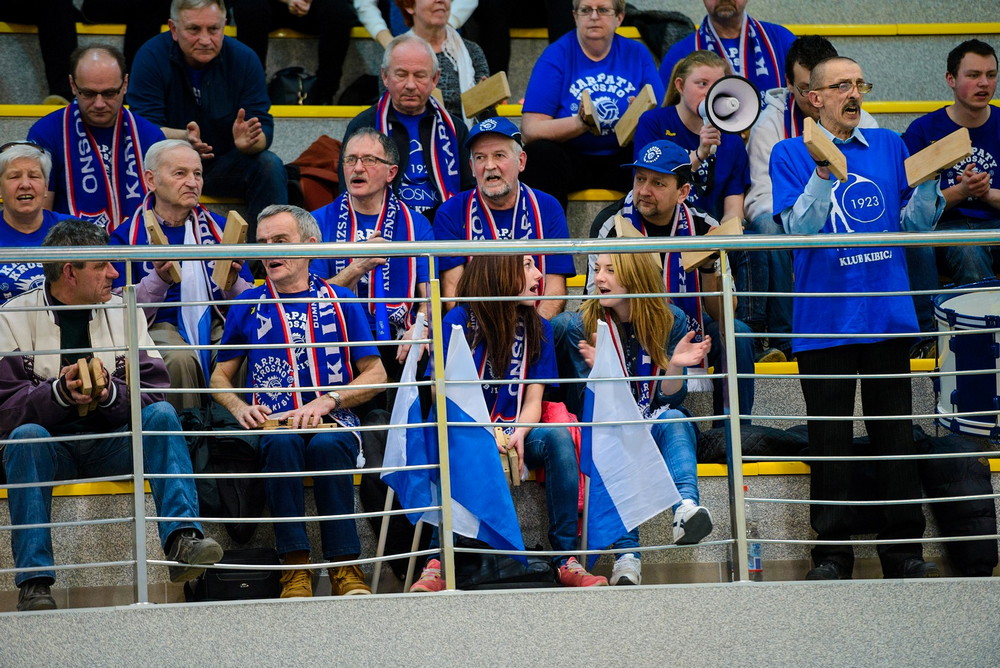 AZS PWSZ Karpaty MOSiR KHS Krosno - KS Jastrzębie-Borynia. Fot. Łukasz Jaracz