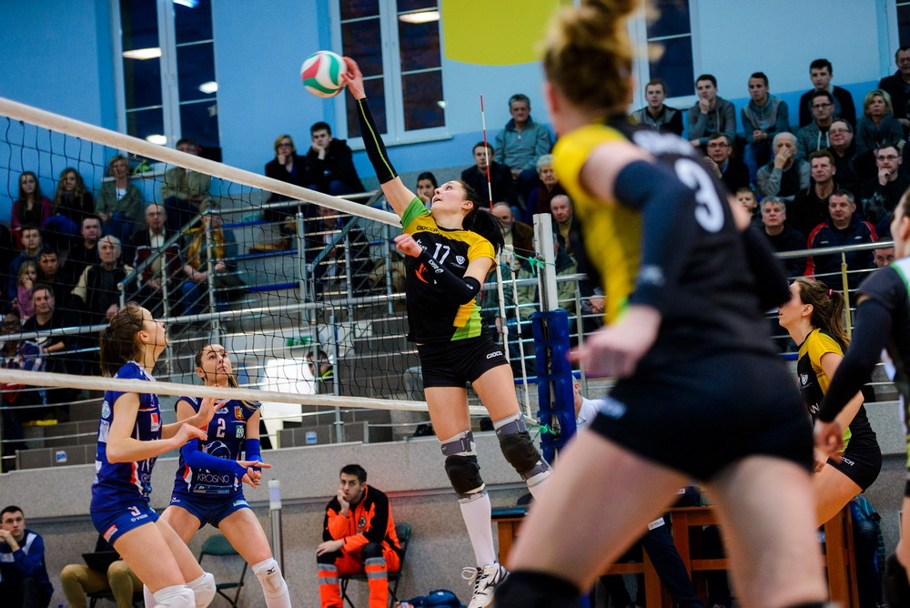 AZS PWSZ Karpaty MOSiR KHS Krosno - KS Jastrzębie-Borynia. Fot. Łukasz Jaracz