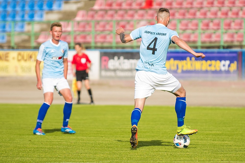 Karpaty Krosno - MKS Trzebinia. Fot. Karol Słomka