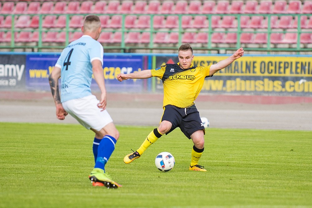Karpaty Krosno - MKS Trzebinia. Fot. Karol Słomka