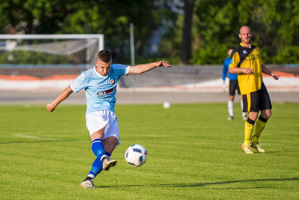 Karpaty Krosno - MKS Trzebinia. Fot. Karol Słomka