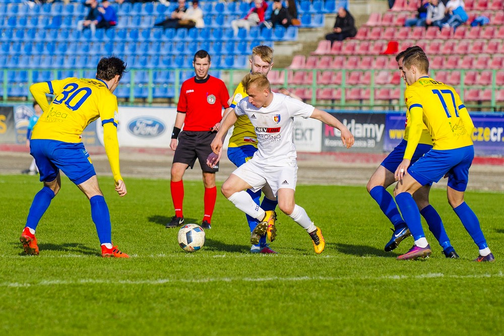 Karpaty Krosno - Motor Lublin. Fot. Karol Słomka