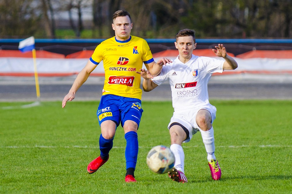 Karpaty Krosno - Motor Lublin. Fot. Karol Słomka