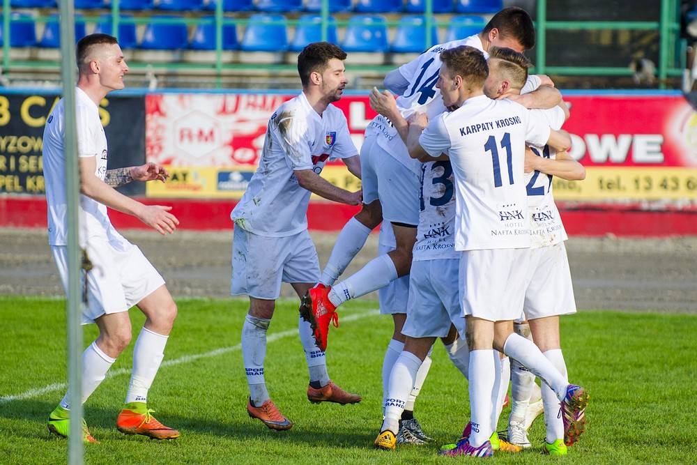 Karpaty Krosno - Motor Lublin. Fot. Karol Słomka