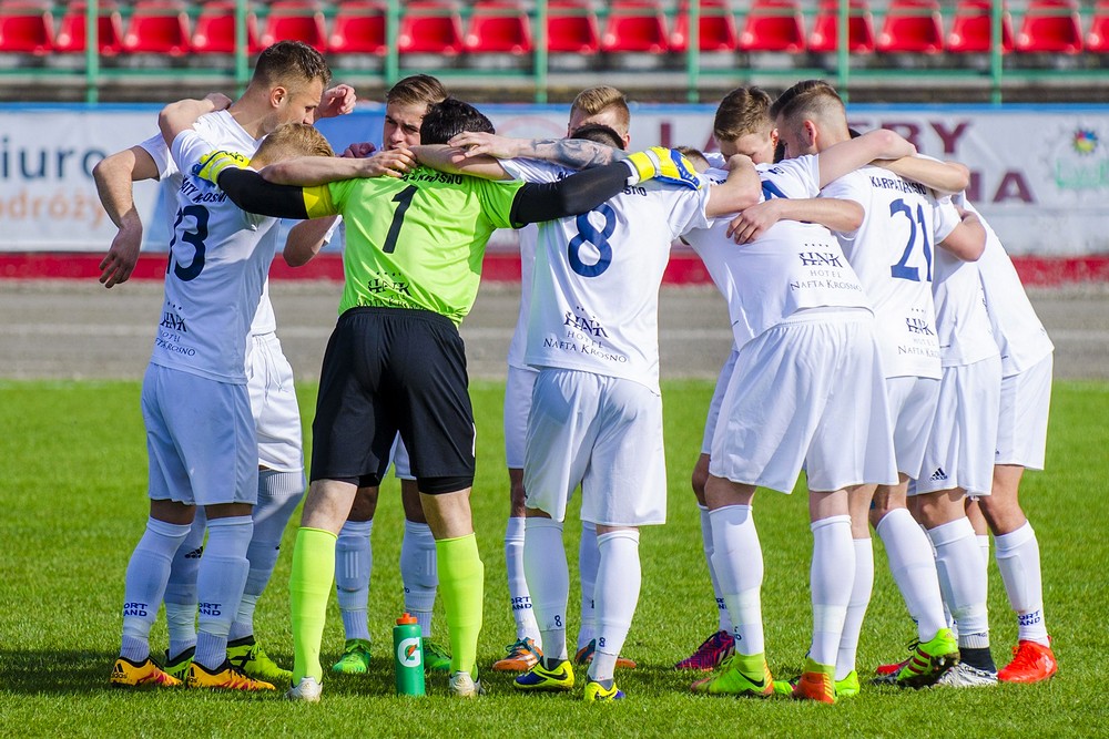 Karpaty Krosno - Motor Lublin. Fot. Karol Słomka