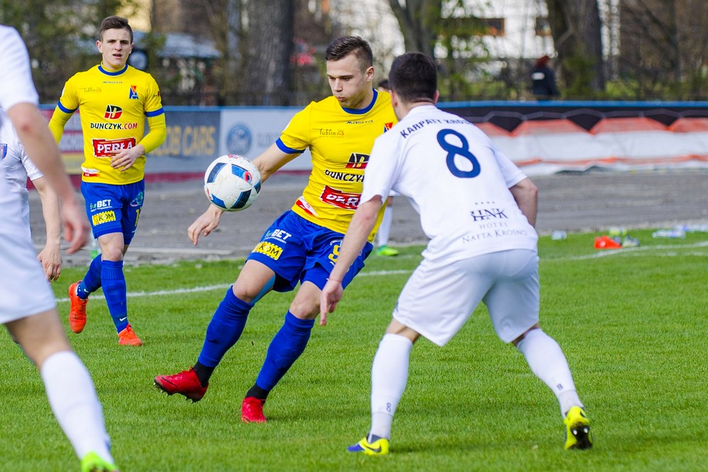 Karpaty Krosno - Motor Lublin. Fot. Karol Słomka