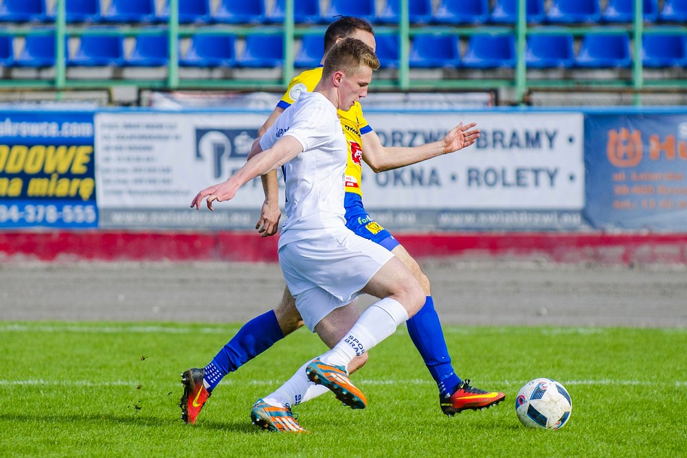 Karpaty Krosno - Motor Lublin. Fot. Karol Słomka