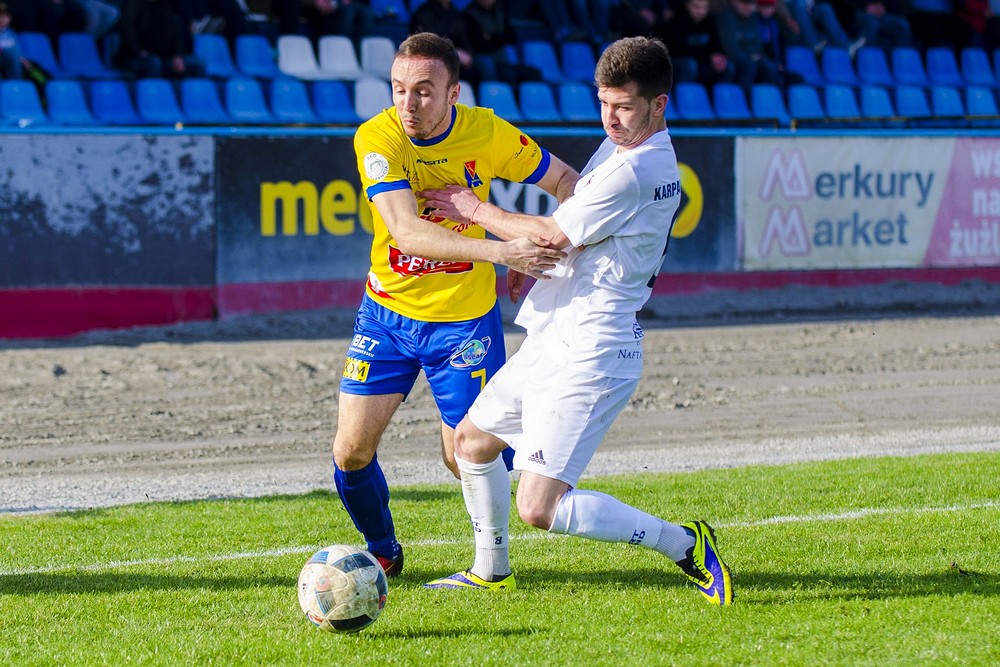 Karpaty Krosno - Motor Lublin. Fot. Karol Słomka