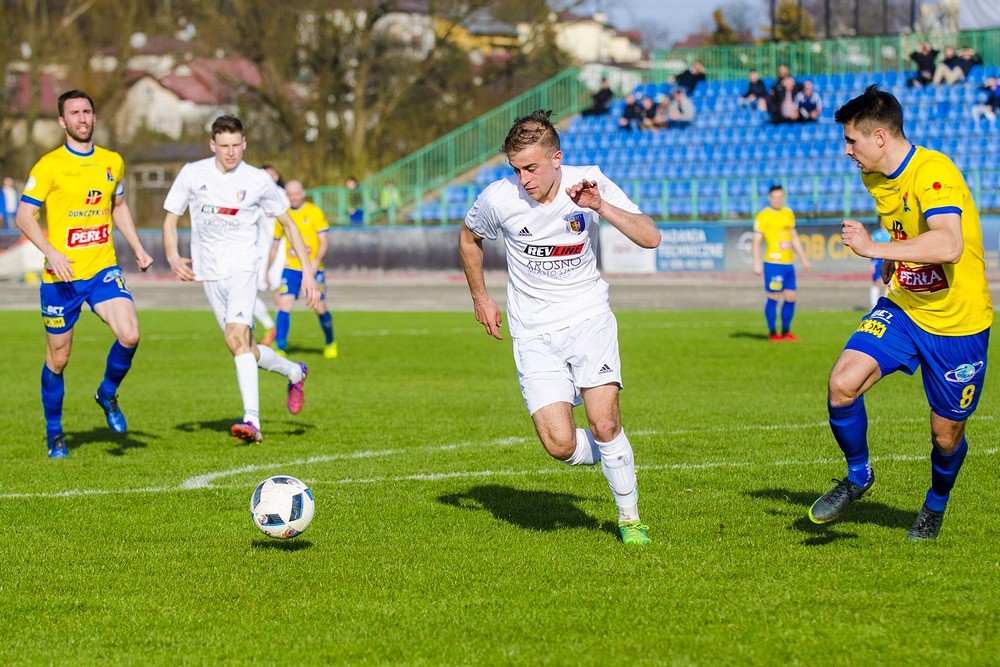 Karpaty Krosno - Motor Lublin. Fot. Karol Słomka