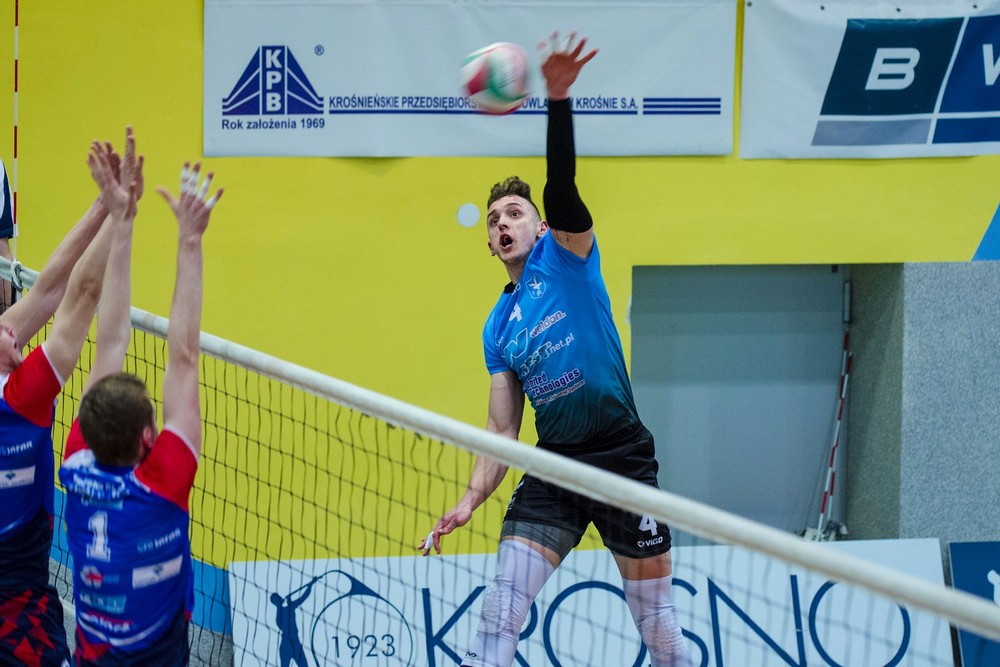 Krosno Glass Karpaty PWSZ - Błękitni Ropczyce. Fot. Karol Słomka