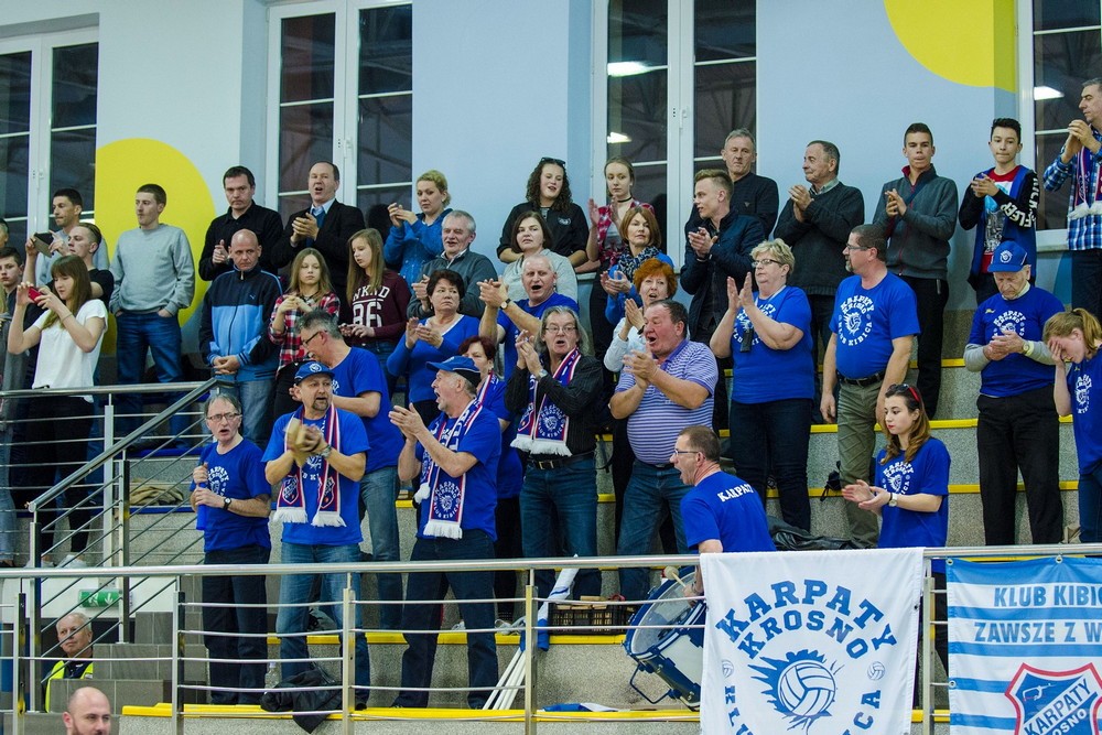 Krosno Glass Karpaty PWSZ - Błękitni Ropczyce. Fot. Karol Słomka