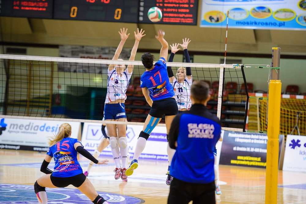 Karpaty Krosno - Silesia Volley Mysłowice. Fot. Łukasz Jaracz
