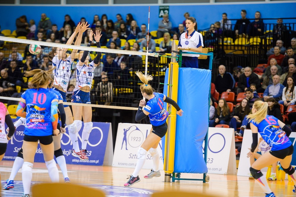 Karpaty Krosno - Silesia Volley Mysłowice. Fot. Łukasz Jaracz