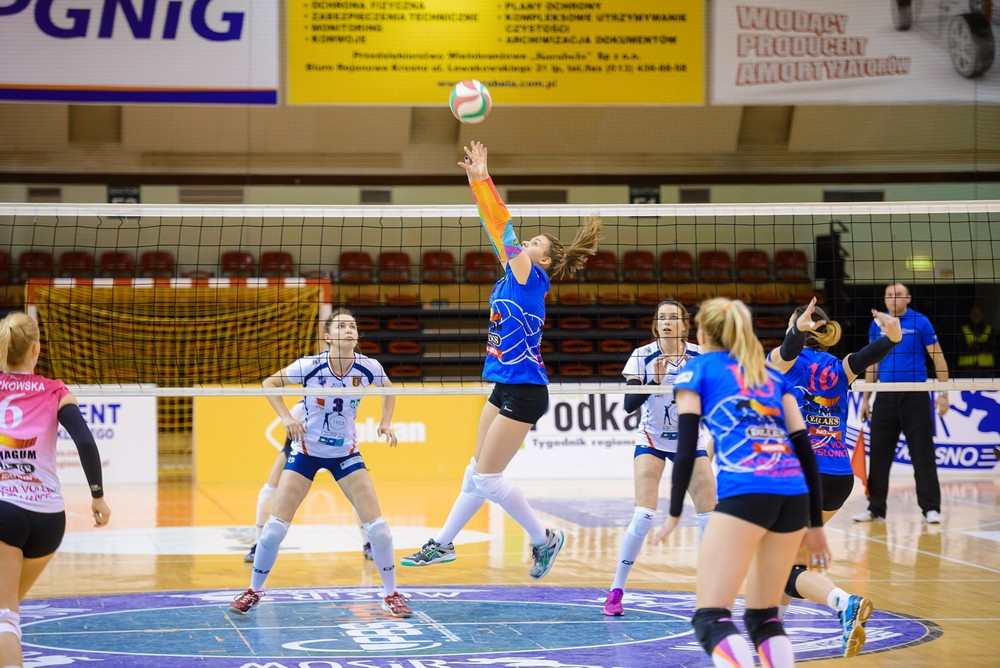 Karpaty Krosno - Silesia Volley Mysłowice. Fot. Łukasz Jaracz