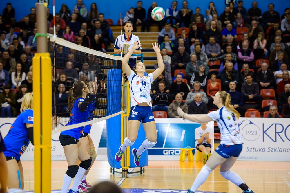 Karpaty Krosno - Silesia Volley Mysłowice. Fot. Łukasz Jaracz