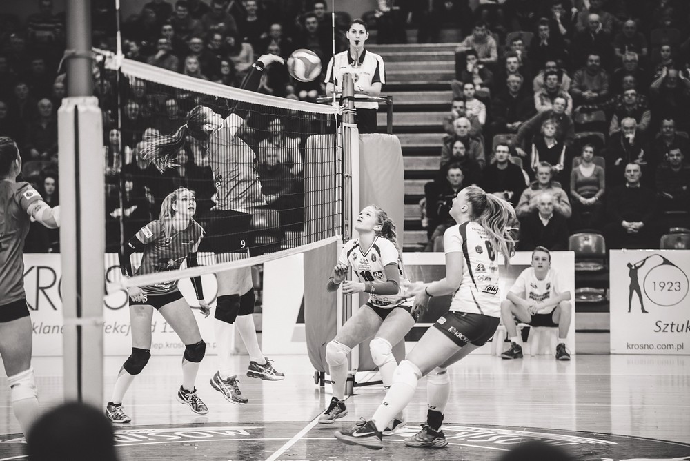 Karpaty Krosno - Silesia Volley Mysłowice. Fot. Łukasz Jaracz