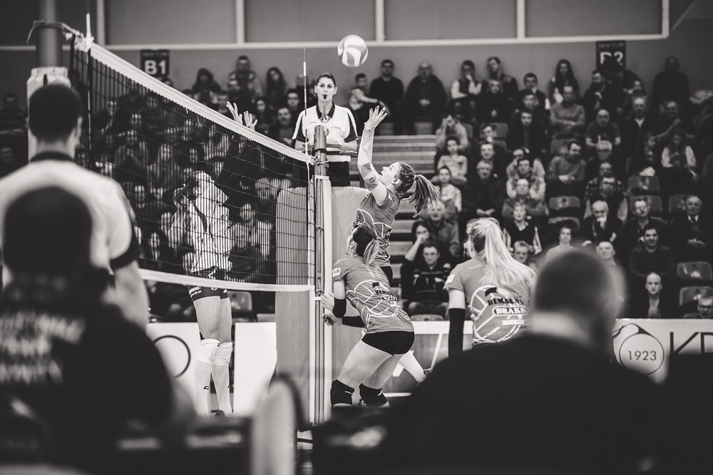 Karpaty Krosno - Silesia Volley Mysłowice. Fot. Łukasz Jaracz
