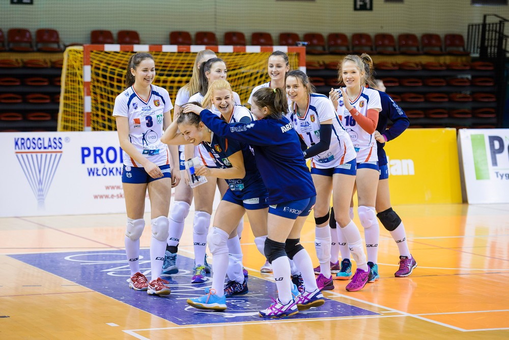 Karpaty Krosno - Silesia Volley Mysłowice. Fot. Łukasz Jaracz