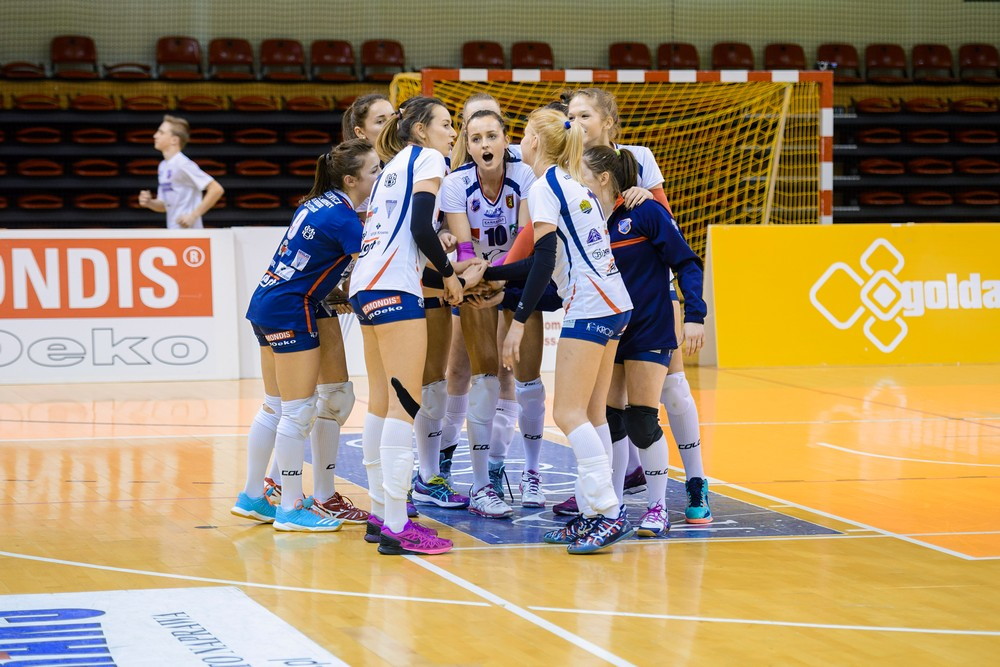 Karpaty Krosno - Silesia Volley Mysłowice. Fot. Łukasz Jaracz