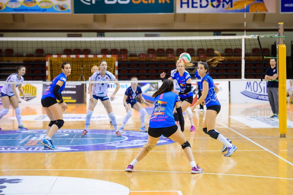 Karpaty Krosno - Silesia Volley Mysłowice. Fot. Łukasz Jaracz