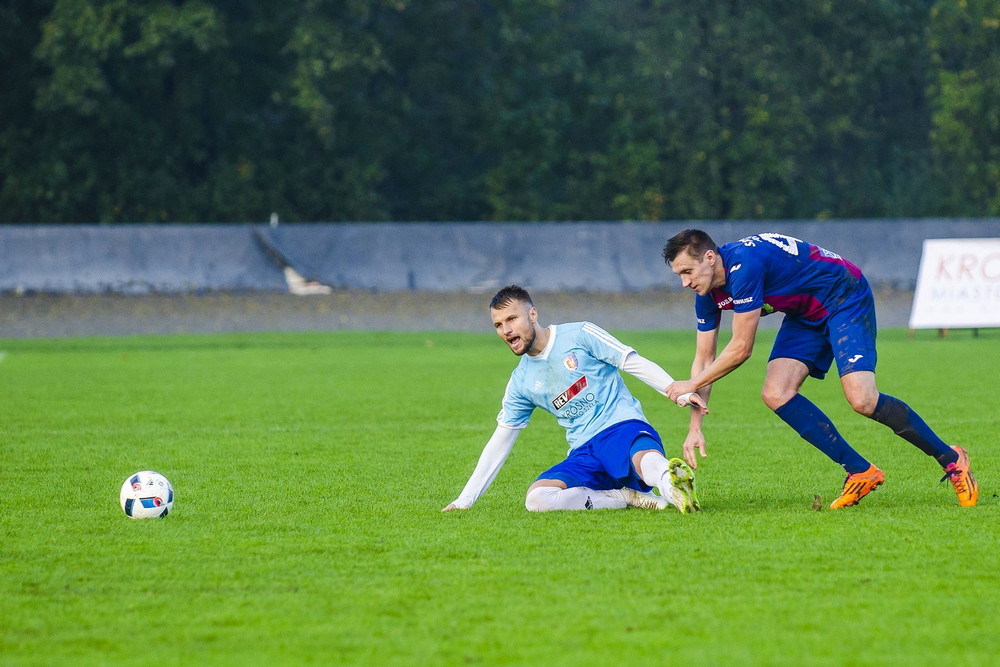 Karpaty Krosno - Spartakus Daleszyce. Fot. Karol Słomka