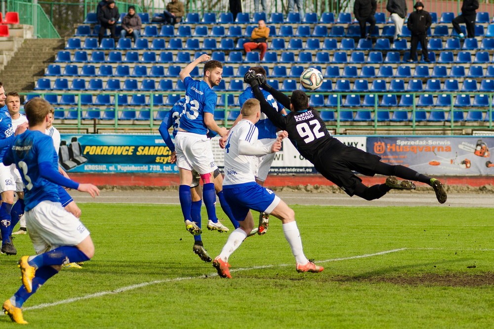 Karpaty Krosno - Unia Tarnów. Fot. Tomasz Jerzak