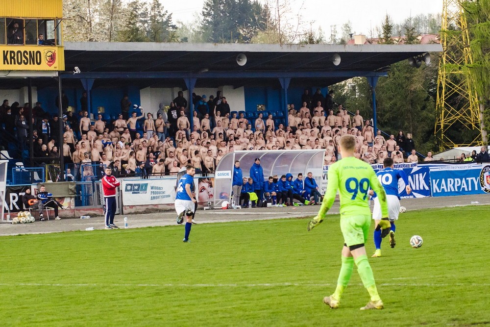 Karpaty Krosno - Unia Tarnów. Fot. Tomasz Jerzak