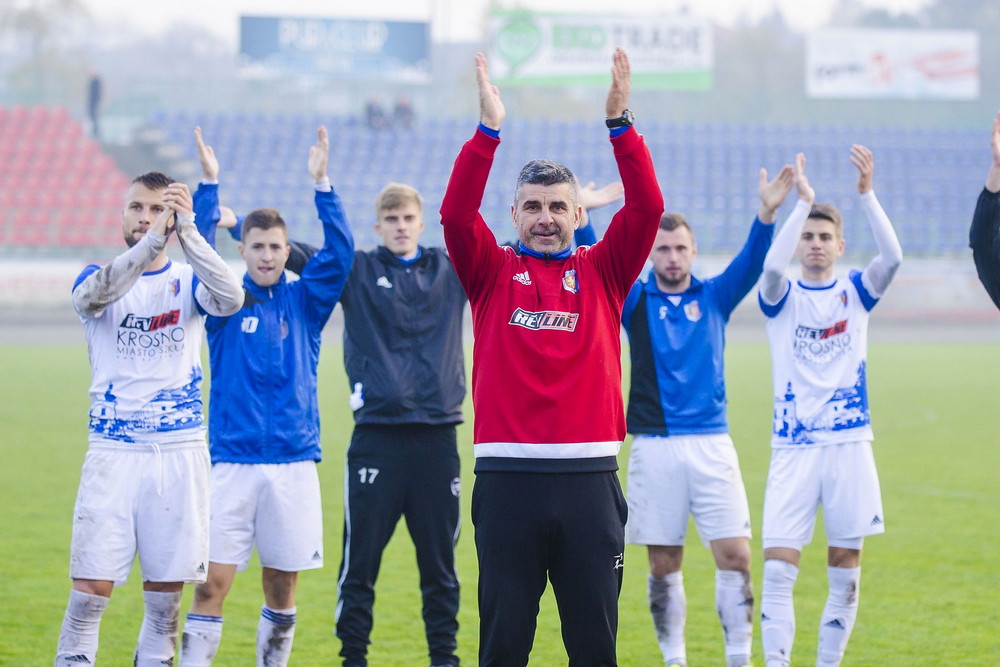 Karpaty Krosno - Wisła Sandomierz. Fot. Karol Słomka