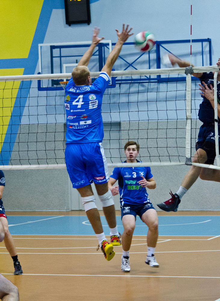 AZS PWSZ Karpaty KHS Krosno 3:1 KS Błękitni Ropczyce. Fot. Karol Słomka