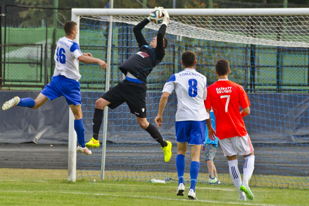 Karpaty Krosno 3:1 Tomsovia. Fot. Karol Słomka