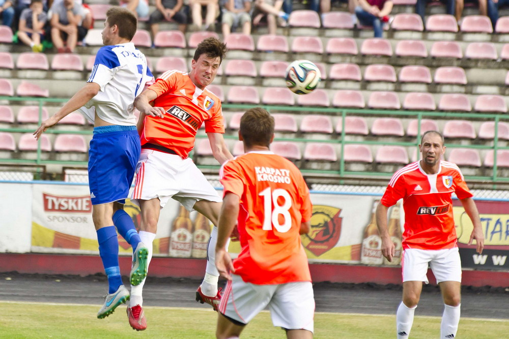 Karpaty Krosno 3:1 Tomsovia. Fot. Karol Słomka