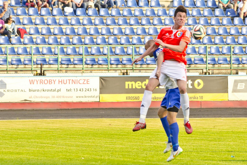 Karpaty Krosno 3:1 Tomsovia. Fot. Karol Słomka