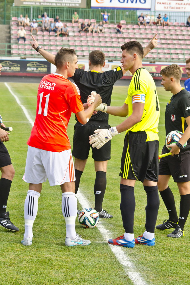 Karpaty Krosno 3:1 Tomsovia. Fot. Karol Słomka