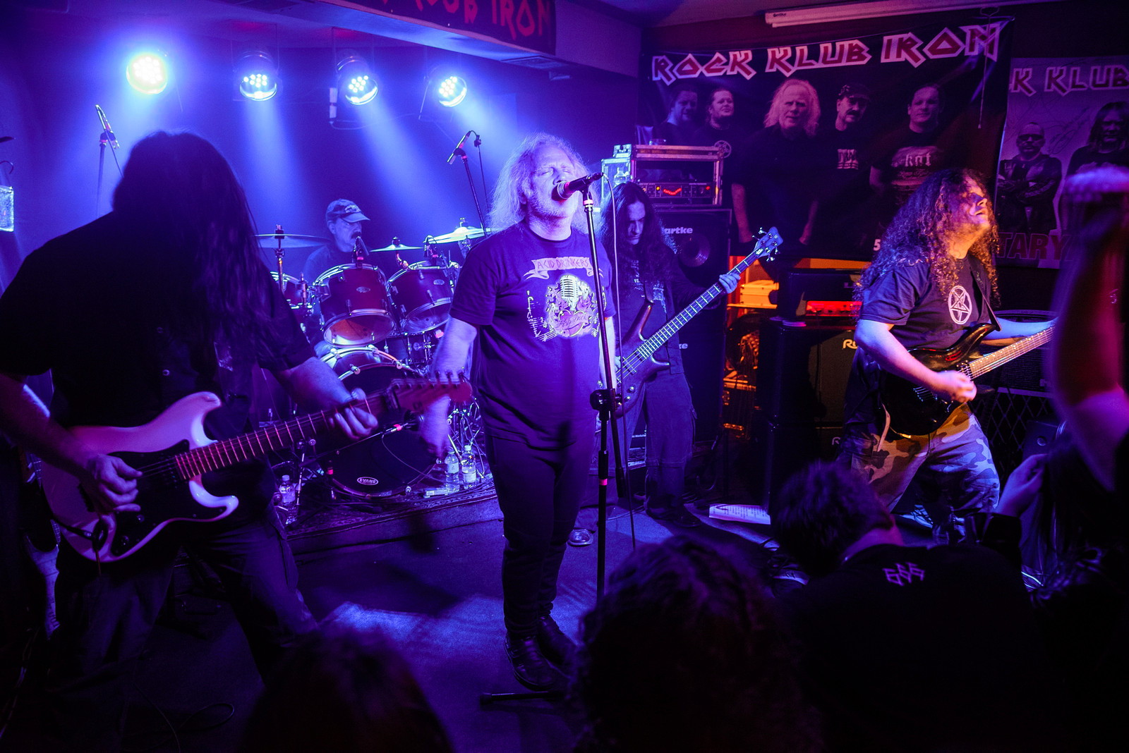 KAT & Roman Kostrzewski w Rock Klub Iron. Fot. Łukasz Jaracz