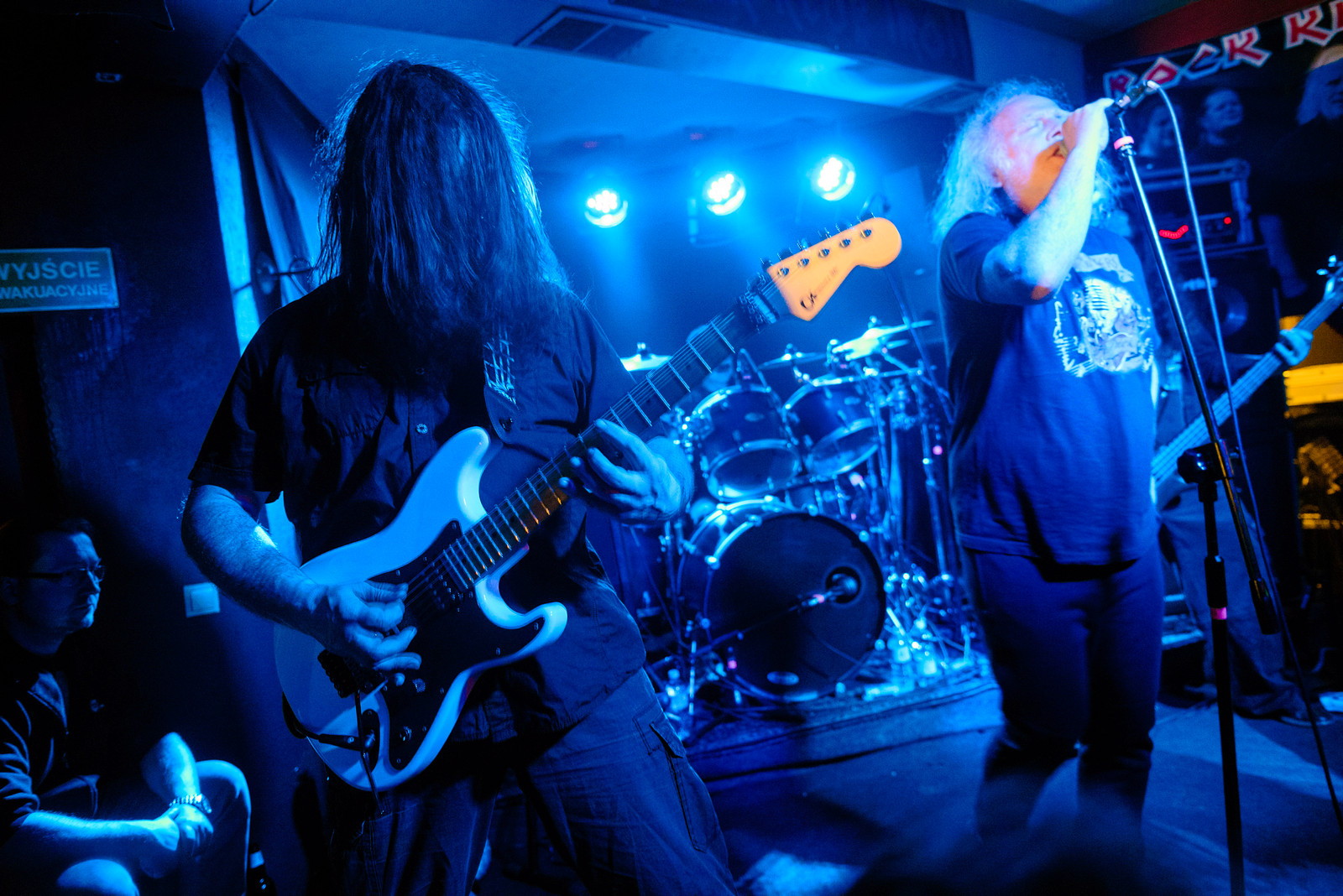 KAT & Roman Kostrzewski w Rock Klub Iron. Fot. Łukasz Jaracz
