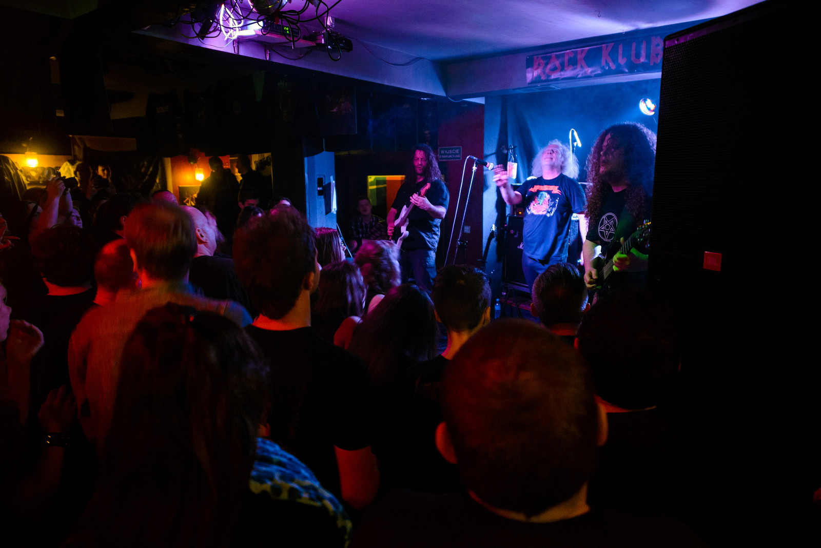 KAT & Roman Kostrzewski w Rock Klub Iron. Fot. Łukasz Jaracz