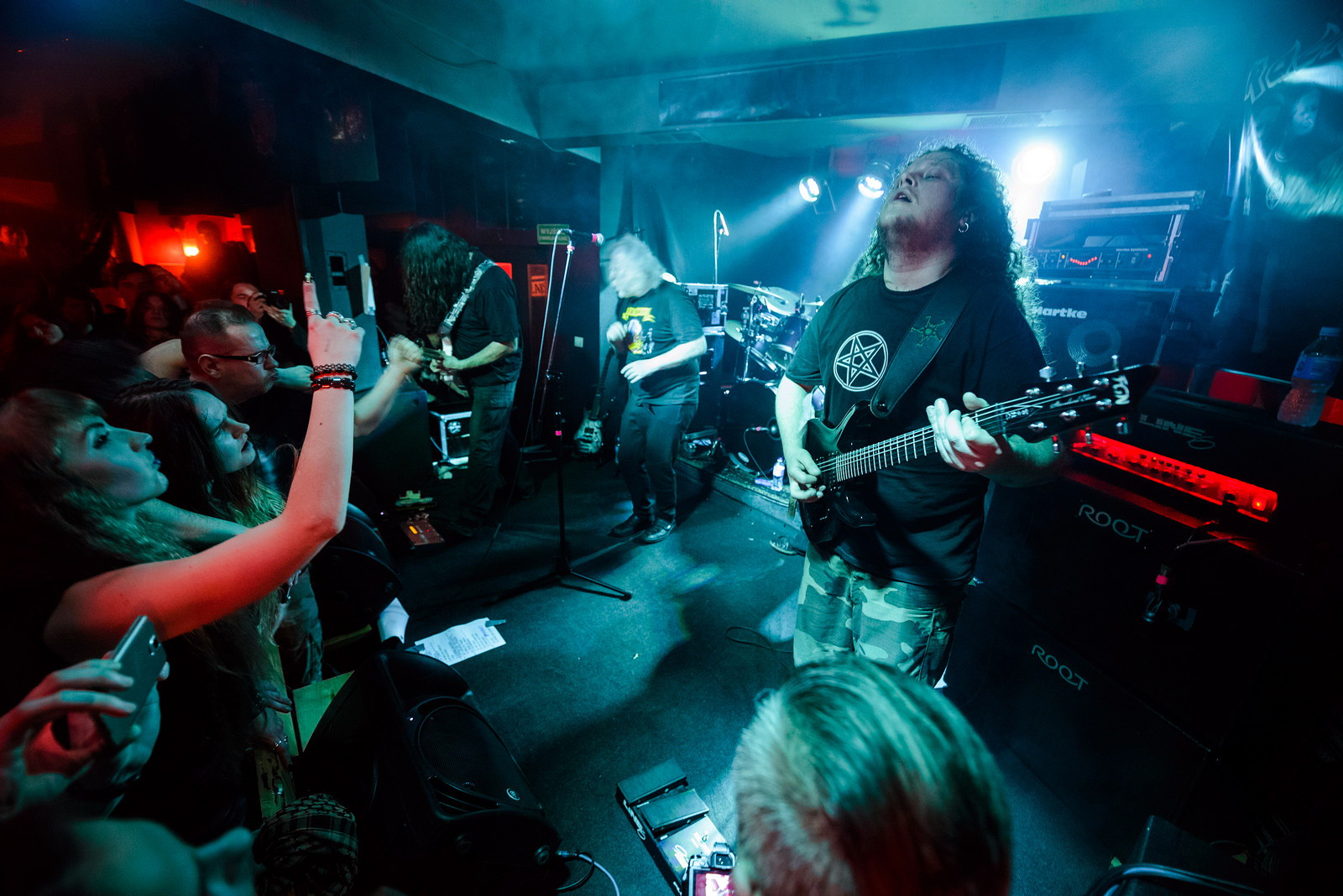 KAT & Roman Kostrzewski w Rock Klub Iron. Fot. Łukasz Jaracz