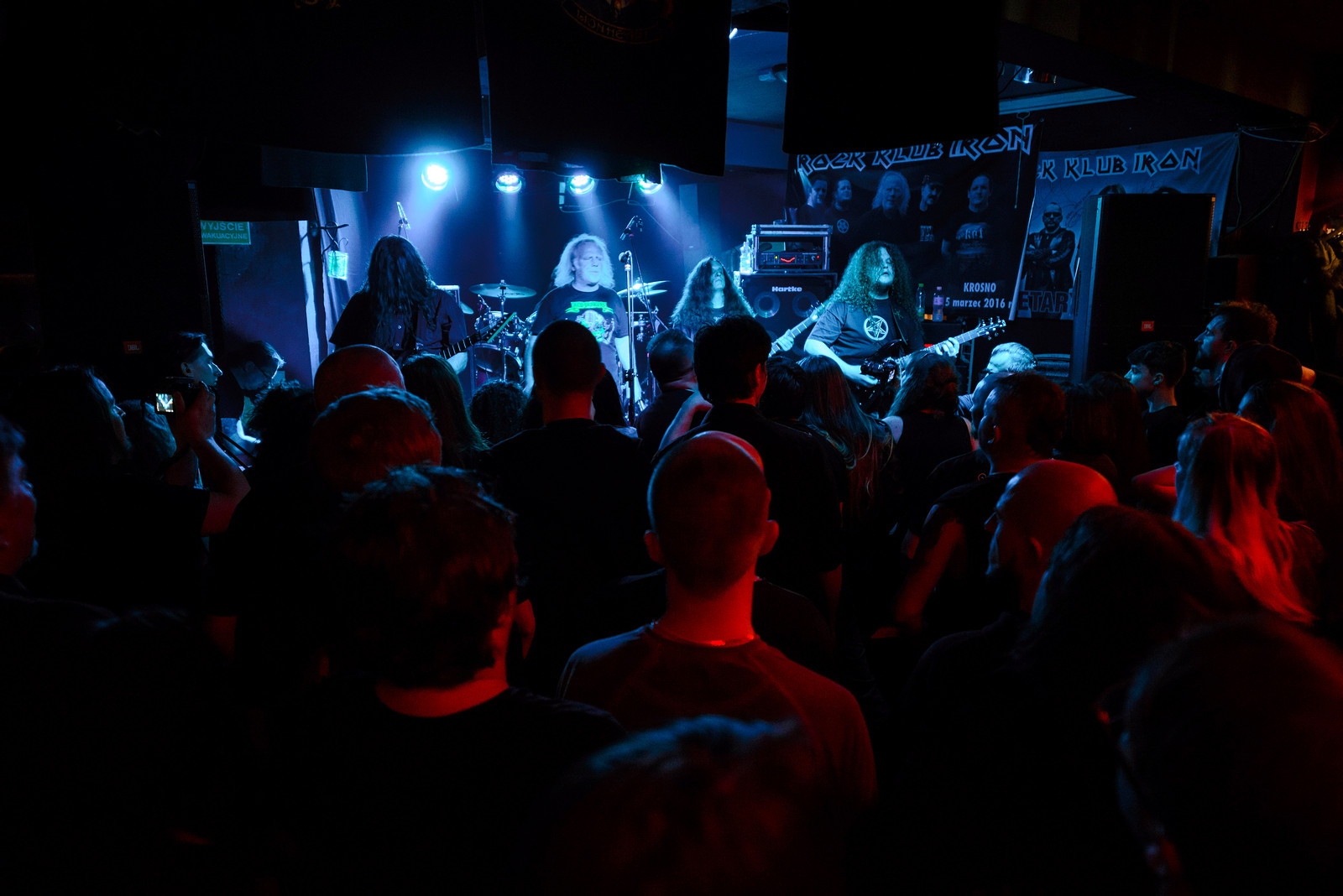 KAT & Roman Kostrzewski w Rock Klub Iron. Fot. Łukasz Jaracz
