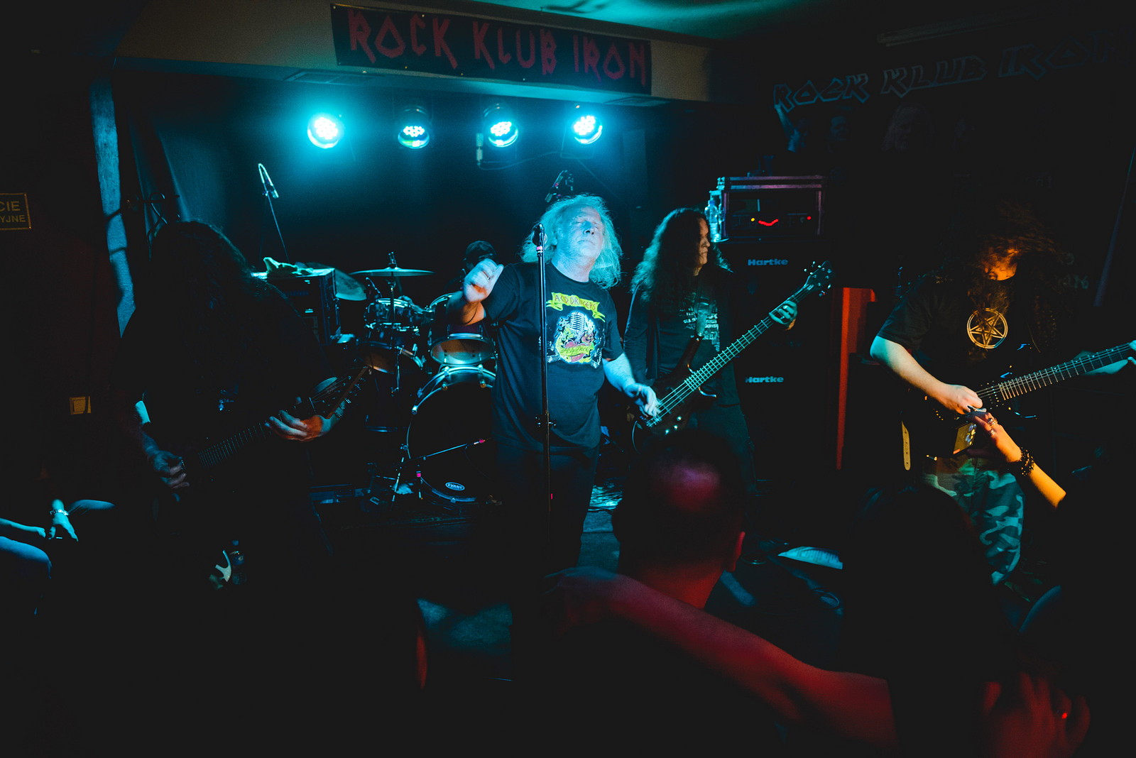 KAT & Roman Kostrzewski w Rock Klub Iron. Fot. Łukasz Jaracz