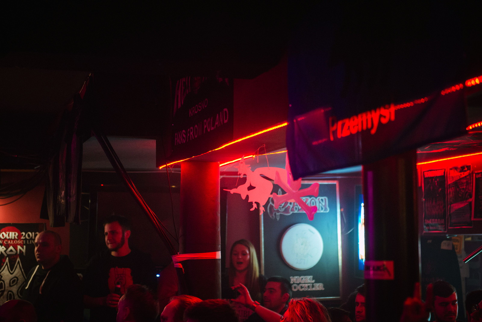 KAT & Roman Kostrzewski w Rock Klub Iron. Fot. Łukasz Jaracz