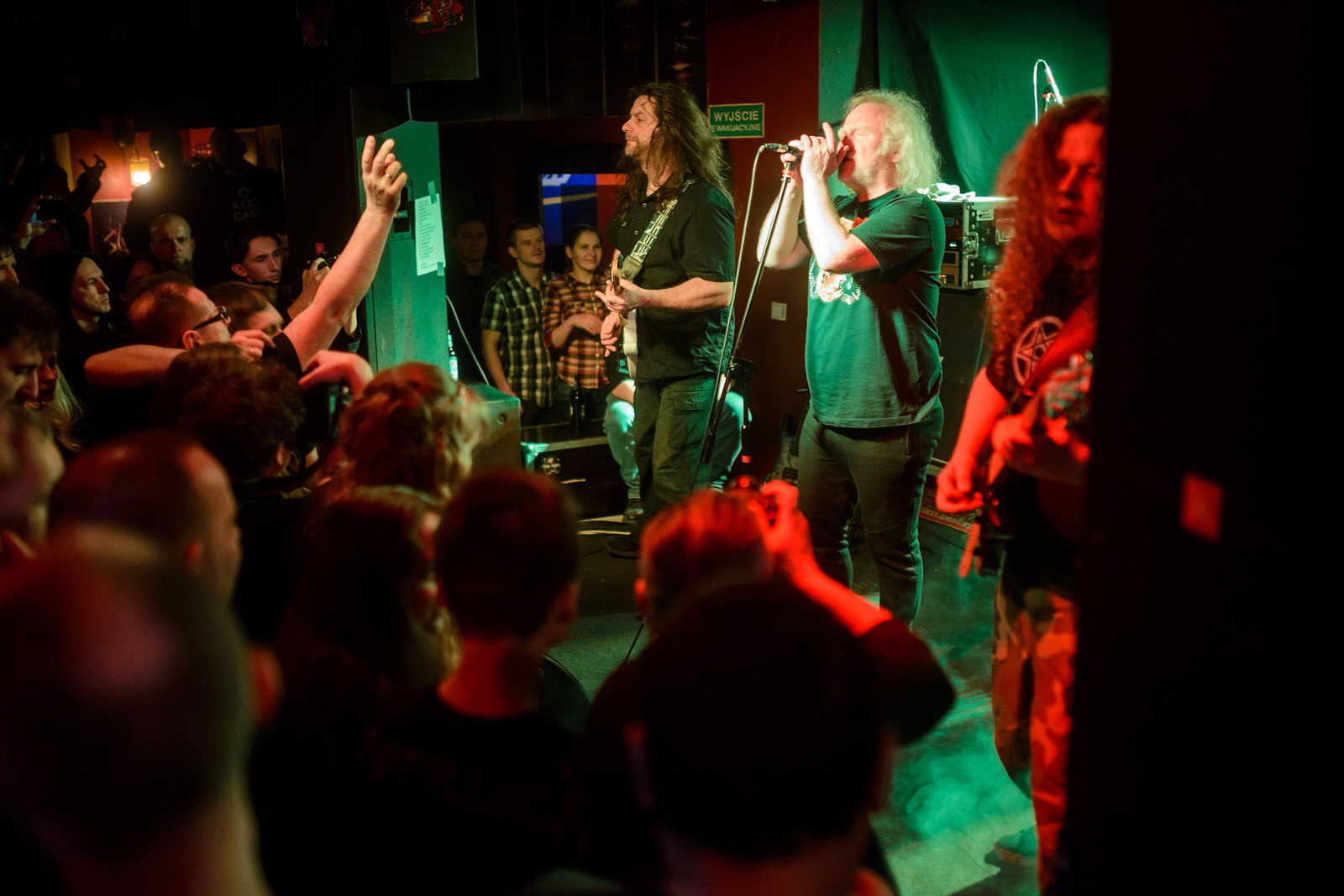 KAT & Roman Kostrzewski w Rock Klub Iron. Fot. Łukasz Jaracz
