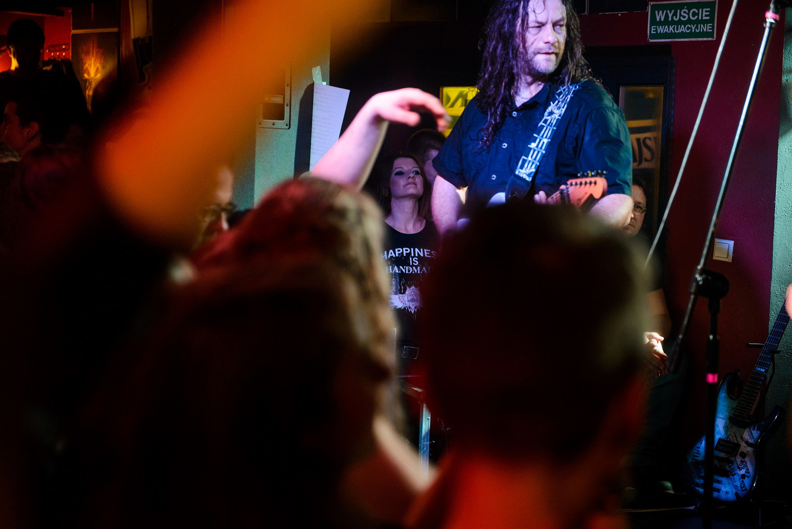 KAT & Roman Kostrzewski w Rock Klub Iron. Fot. Łukasz Jaracz
