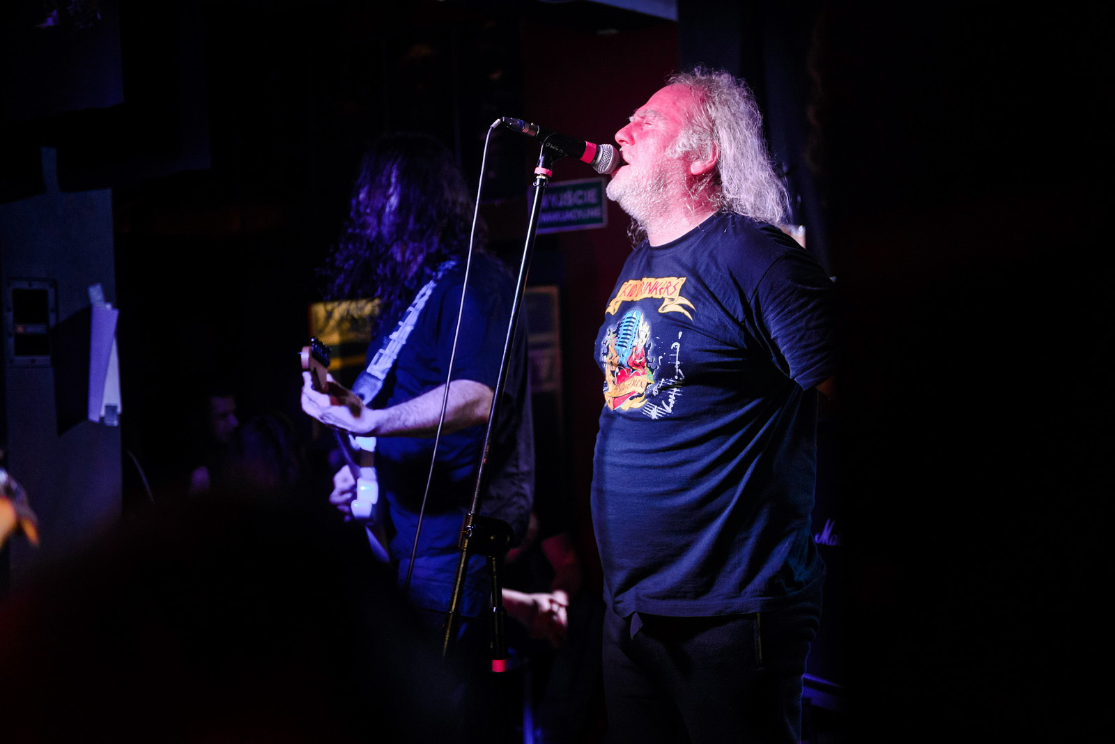 KAT & Roman Kostrzewski w Rock Klub Iron. Fot. Łukasz Jaracz