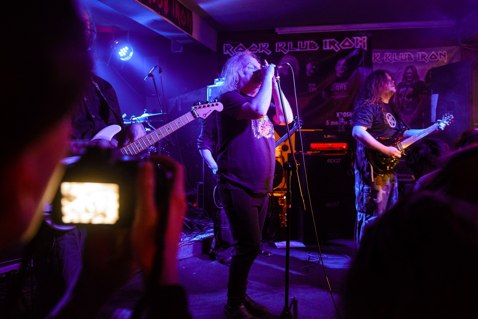 KAT & Roman Kostrzewski w Rock Klub Iron. Fot. Łukasz Jaracz
