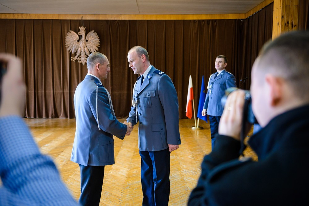 Leszek Buryła komendantem KMP Krosno. Fot. Łukasz Jaracz