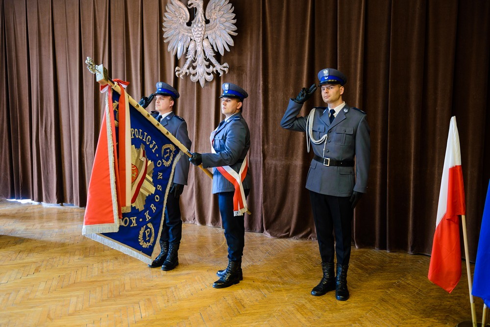 Leszek Buryła komendantem KMP Krosno. Fot. Łukasz Jaracz