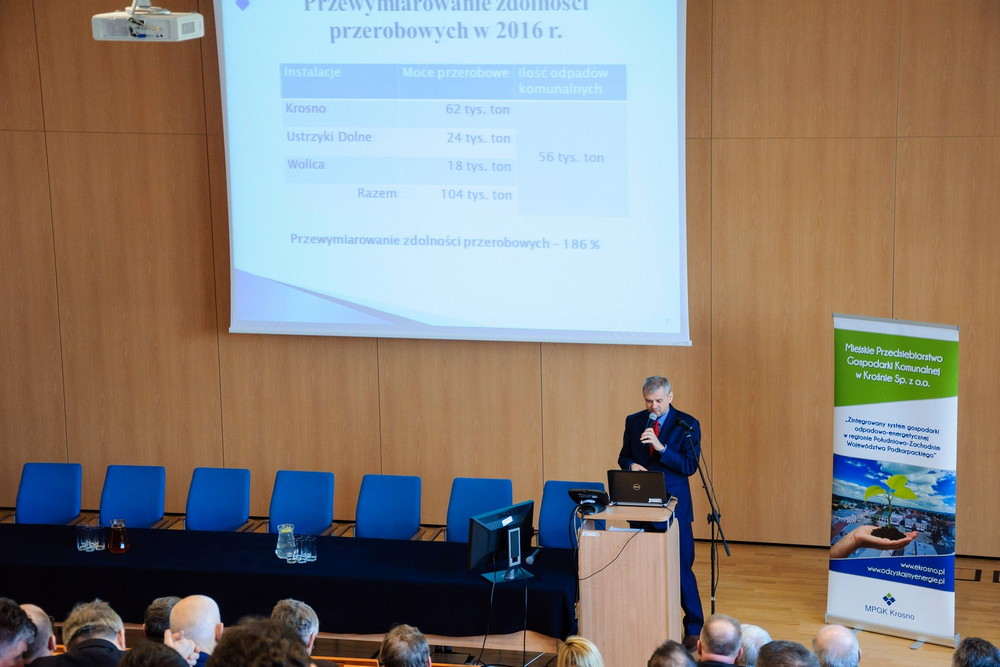 Przyszłość gospodarki odpadami na Podkarpaciu. Konferencja MPGK