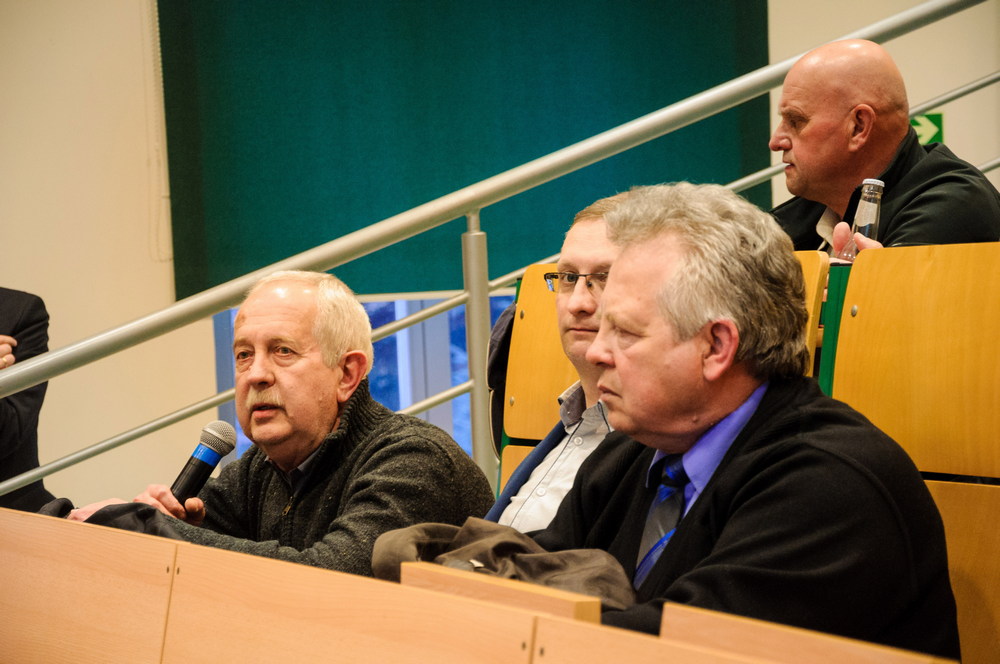 Łącznica kolejowa. Konsultacje w PWSZ. Fot. Piotr Dymiński